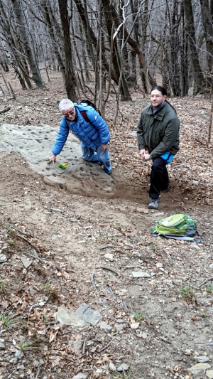 Escursione al Sasso copellato di  Sarona