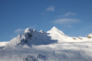 Escuursione con le ciaspole alla Motta del Caslasc da S. Bernardino