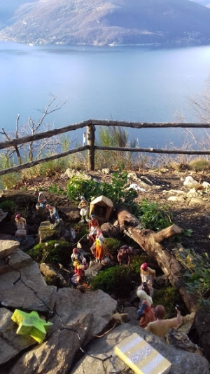 Escursione al Belvedere di Luino per la visita al presepe nel bosco dei folletti